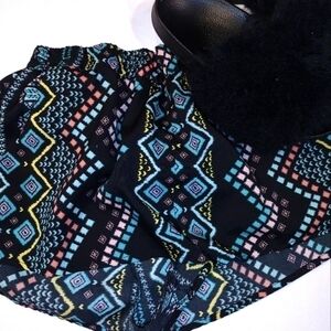 Dizzire Tribal Print Shorts Women's Size M